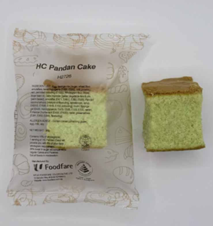 NTUC Foodfare Co-Operative Ltd HC Pandan Cake-30g (Halal)
